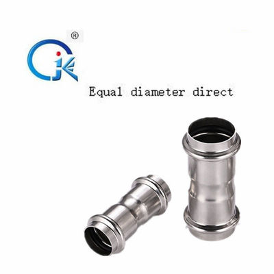 SS304L-Einpreßfittings-männlich-weiblicher Adapter DN15mm schmiedete das Polnisch