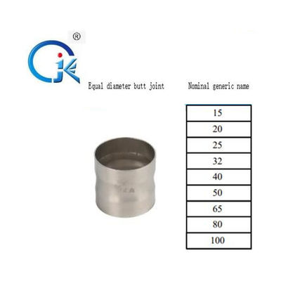 Kopplungsedelstahl-Installation DVGW/WRAS M Profile Press Fittings 1.6MPa