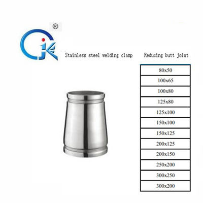 Geschmiedeter galvanisierter Edelstahl fugte freie Proben der Installations-DN50
