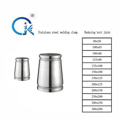Edelstahl fugte Fitting, galvanisierte gerillte Installationen