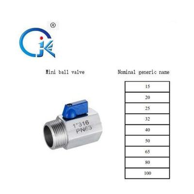 Edelstahl-Eckventil Soems 304/Wasser-Mischventil für Wasser-Filter-Verbindung