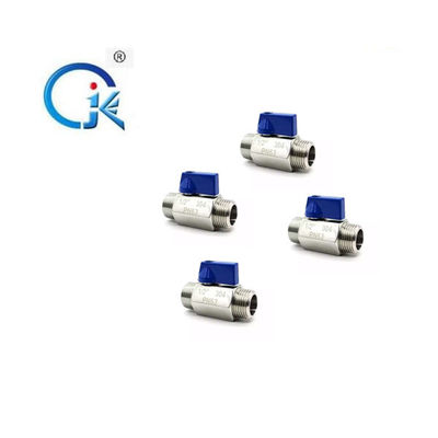 1/4&quot; 1/8&quot; Mini Sanitary Stainless Steel Angle-Ventil-weibliches männliches Gewindestutzen-Handbuch