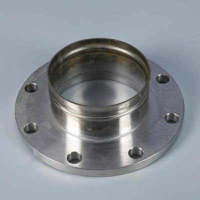 Gerade Fitting der gesundheitlicher Edelstahl-flanschen gerillte Installations-DN50 Ende