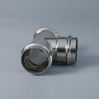 Galvanisiertes M Profile Press Fittings DN20-DN100 2 Jahre Garantie-